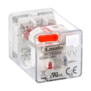 Relè Octal 2 Scambi 230Vac + Led